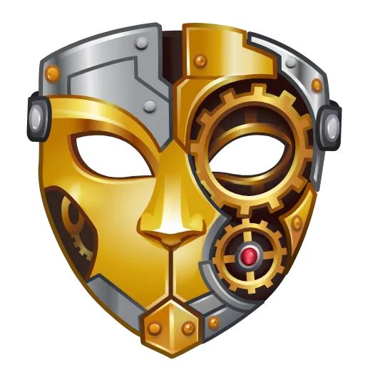 👺 Эмодзи «Myth Mask - эмодзи маски из новых нфт подарков тг» для Telegram