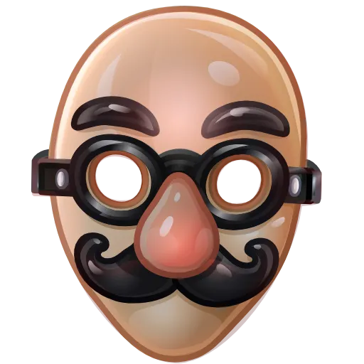 👺 Эмодзи «Myth Mask - эмодзи маски из новых нфт подарков тг» для Telegram