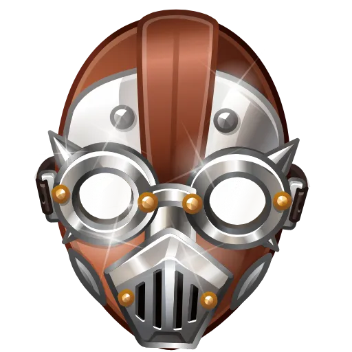 👺 Эмодзи «Myth Mask - эмодзи маски из новых нфт подарков тг» для Telegram