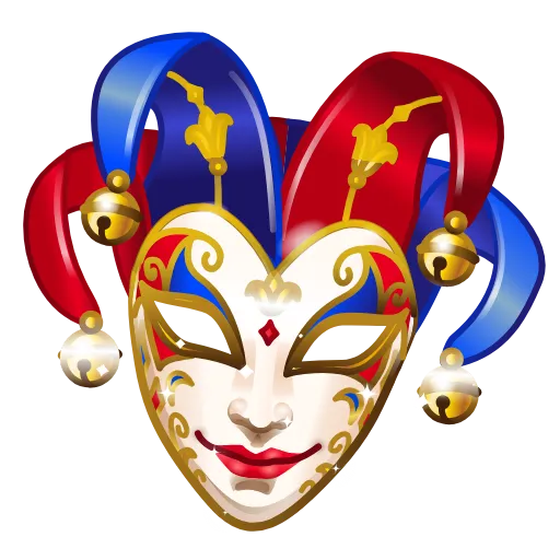 👺 Эмодзи «Myth Mask - эмодзи маски из новых нфт подарков тг» для Telegram