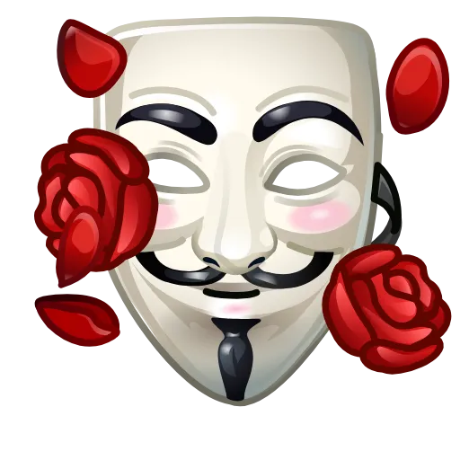👺 Эмодзи «Myth Mask - эмодзи маски из новых нфт подарков тг» для Telegram