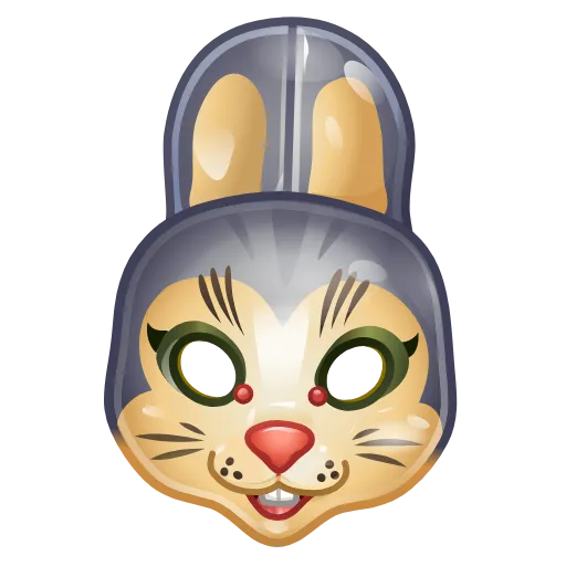 👺 Эмодзи «Myth Mask - эмодзи маски из новых нфт подарков тг» для Telegram