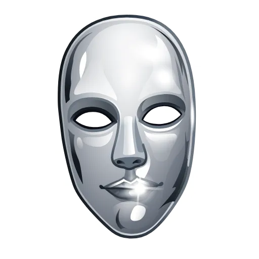 👺 Эмодзи «Myth Mask - эмодзи маски из новых нфт подарков тг» для Telegram