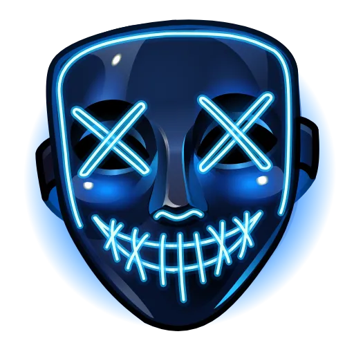 👺 Эмодзи «Myth Mask - эмодзи маски из новых нфт подарков тг» для Telegram