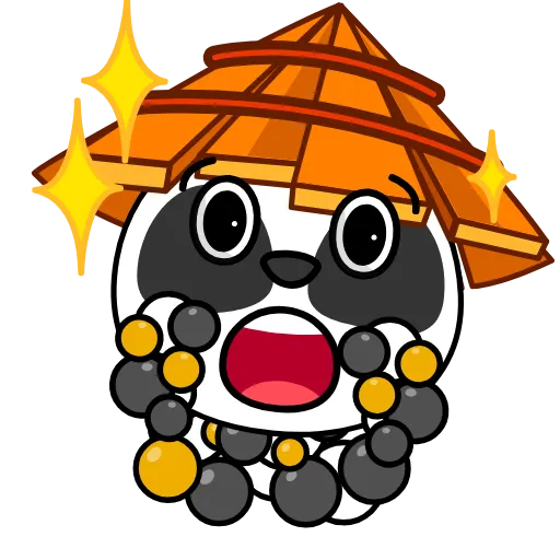 🤩 Эмодзи «Panda Warrior» для Telegram