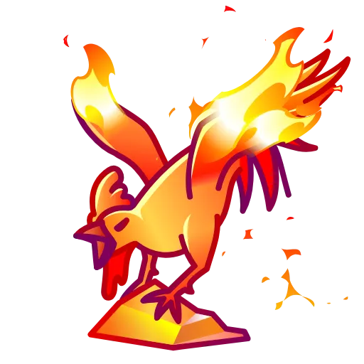 🦅 Стикер «Rare Bird» для Telegram