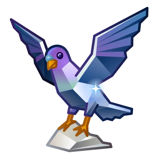 🦅 Стикер «Rare Bird» для Telegram