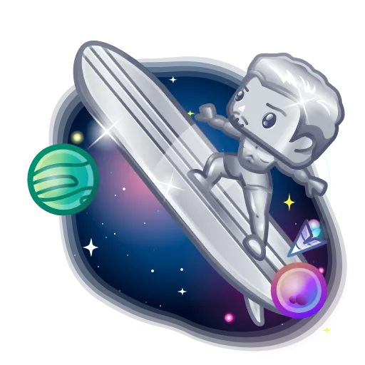 🎁 Стикер «Доски для Сёрфа из тг подарков» для Telegram