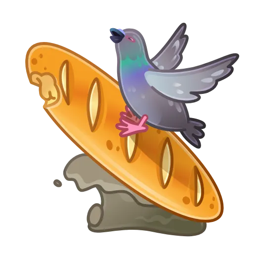 🎁 Стикер «Доски для Сёрфа из тг подарков» для Telegram
