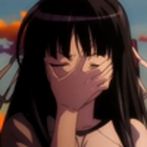 🤦‍♀️ Эмодзи «Anime Yosuga No SoraСвязанные небом» для Telegram