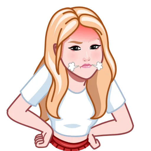 😡 Эмодзи «❤ Blackpink - анимированные эмодзи» для Telegram