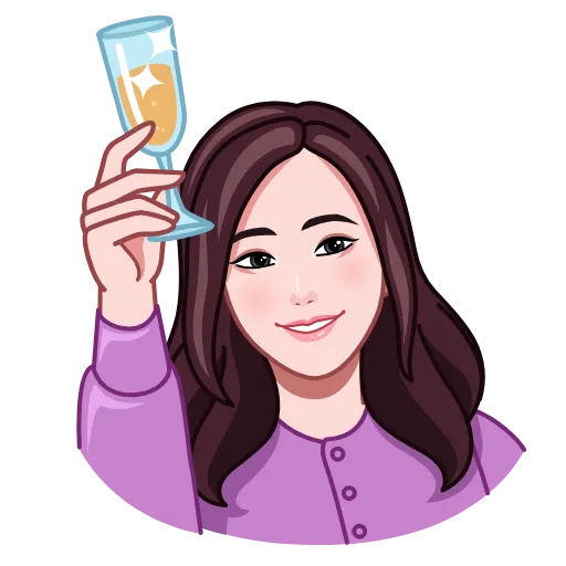 🥂 Эмодзи «❤ Blackpink - анимированные эмодзи» для Telegram