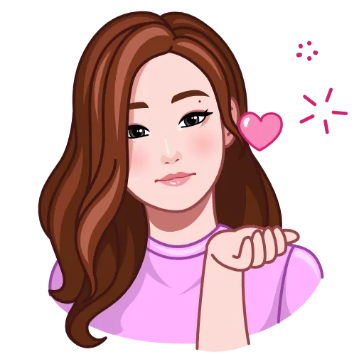 😘 Эмодзи «❤ Blackpink - анимированные эмодзи» для Telegram