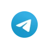 🤩 Эмодзи «Простой голубой шрифт» для Telegram