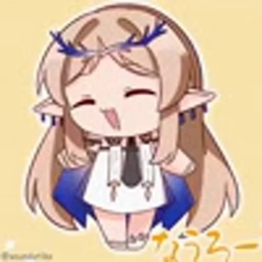 👻 Эмодзи «Chibi anime» для Telegram
