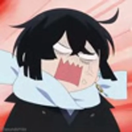 😠 Эмодзи «Chibi anime» для Telegram