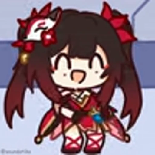 👻 Эмодзи «Chibi anime» для Telegram