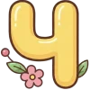 🤩 Эмодзи «Разноцветные нейро буквы» для Telegram