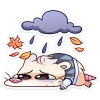 🌧 Эмодзи «Нутри в школе» для Telegram