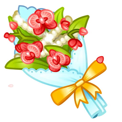 💐 Эмодзи «Pretty Posy» для Telegram
