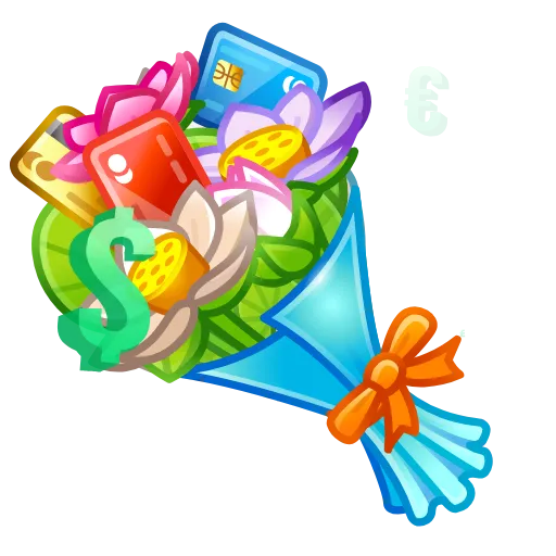 💐 Эмодзи «Pretty Posy» для Telegram