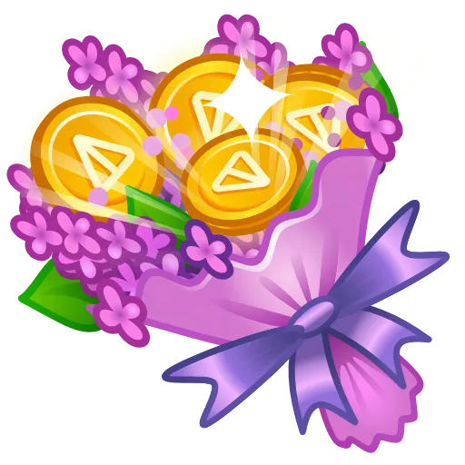 💐 Эмодзи «Pretty Posy» для Telegram
