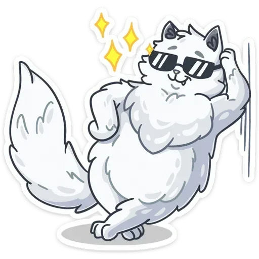 😎 Стикер «Снежик» для Telegram