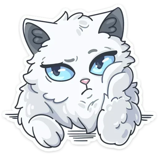 ☹️ Стикер «Снежик» для Telegram
