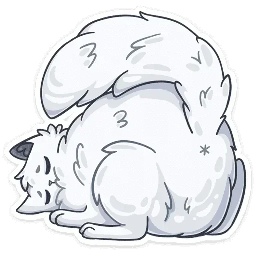 🍑 Стикер «Снежик» для Telegram