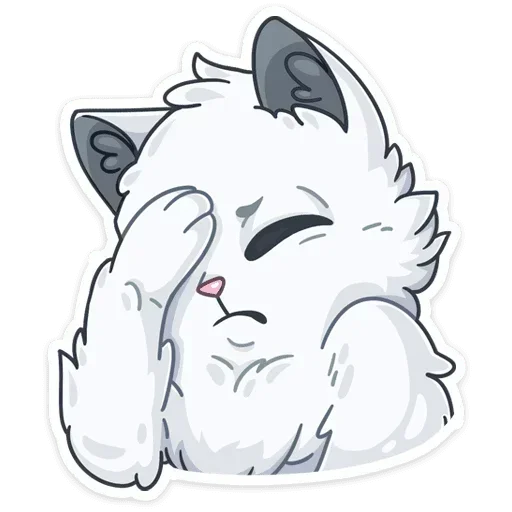 🙈 Стикер «Снежик» для Telegram