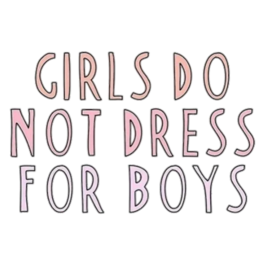 👗 Стикер «FEMINISM» для Telegram