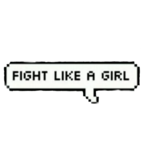 💪 Стикер «FEMINISM» для Telegram