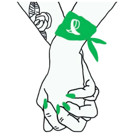 🤝 Стикер «FEMINISM» для Telegram