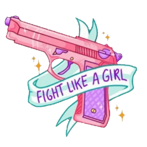 🔫 Стикер «FEMINISM» для Telegram