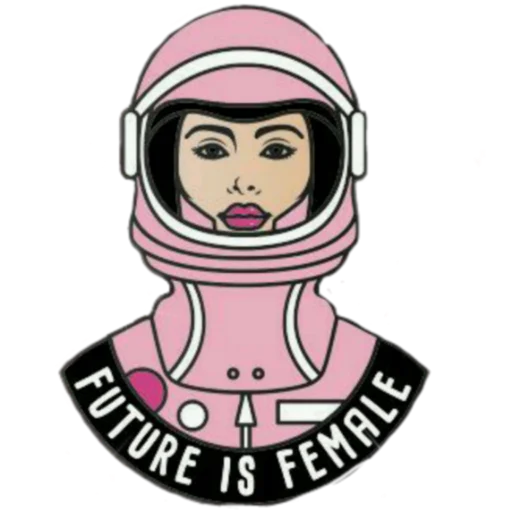 👩‍🚀 Стикер «FEMINISM» для Telegram