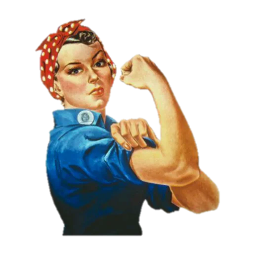 💪 Стикер «FEMINISM» для Telegram
