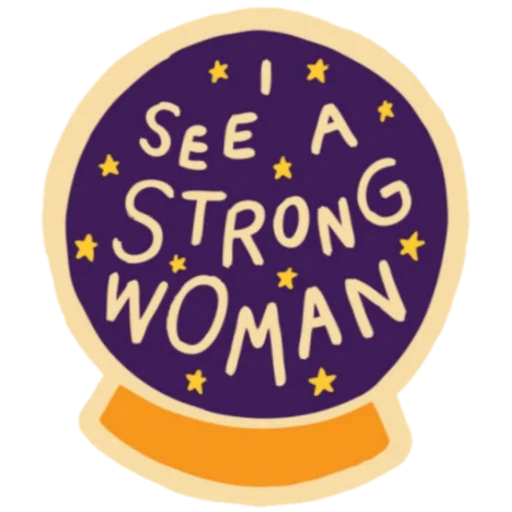 🔮 Стикер «FEMINISM» для Telegram