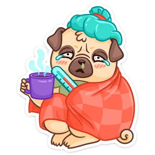🤒 Стикер «Падди» для Telegram