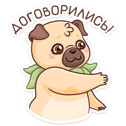 🤝 Стикер «Падди» для Telegram