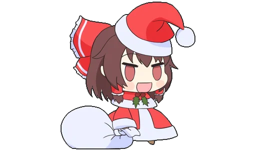 Стикерпак Touhou Padoru Chibi Characters для Telegram — скачать