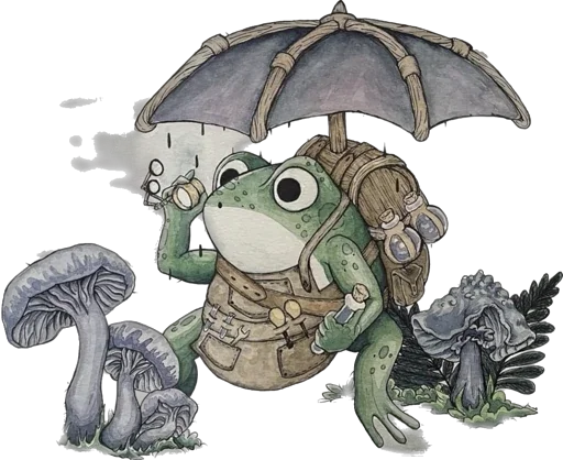 ☔️ Стикер «Paige Tompkins draws» для Telegram