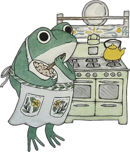 👩‍🍳 Стикер «Paige Tompkins draws» для Telegram