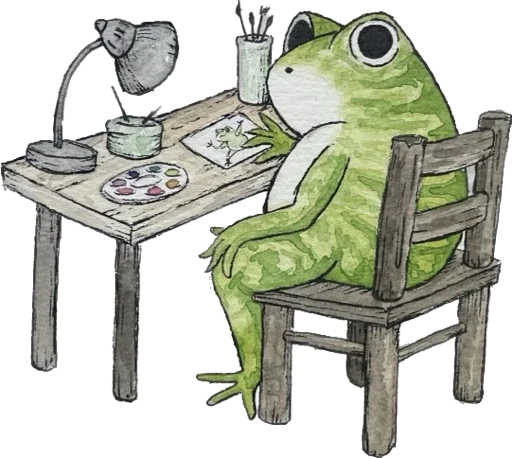 👨‍🎨 Стикер «Paige Tompkins draws» для Telegram