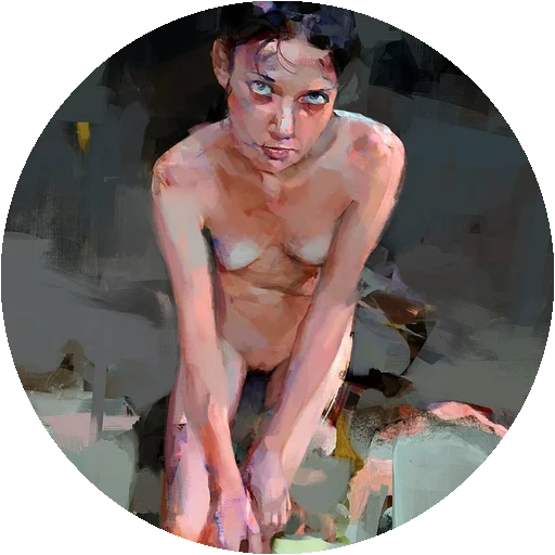 Стикерпак Painted Girls для Telegram — скачать