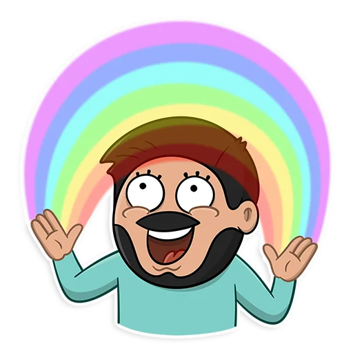 🌈 Стикер «Pako» для Telegram