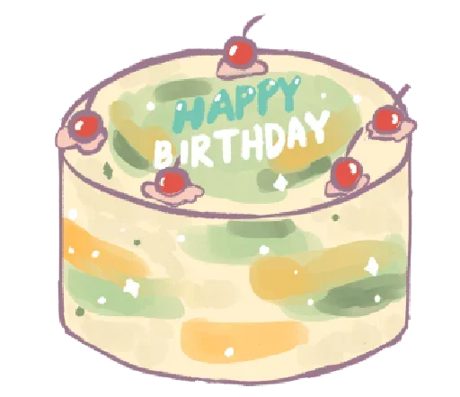 🎂 Стикер «paleyyie» для Telegram