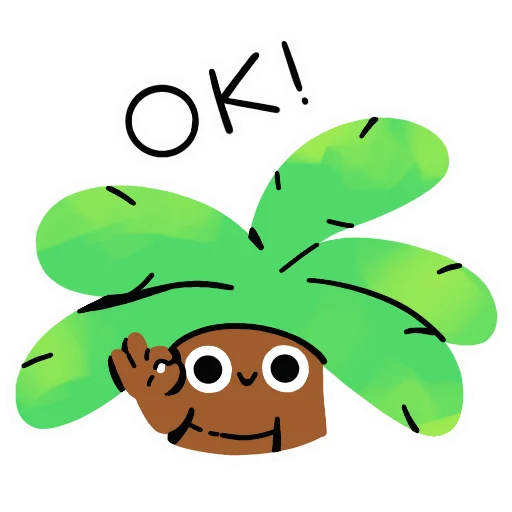 👌 Стикер «Palmtree» для Telegram