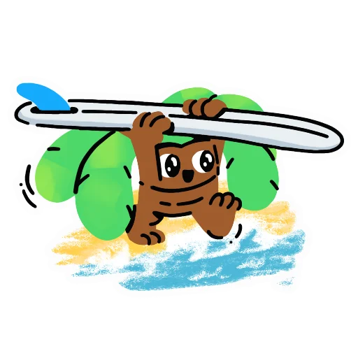 🏄 Стикер «Palmtree» для Telegram