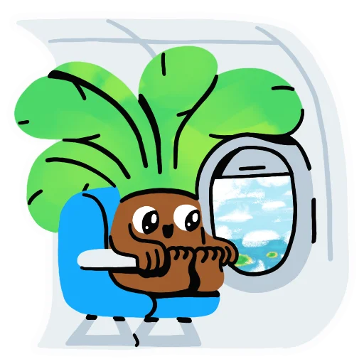 ✈️ Стикер «Palmtree» для Telegram
