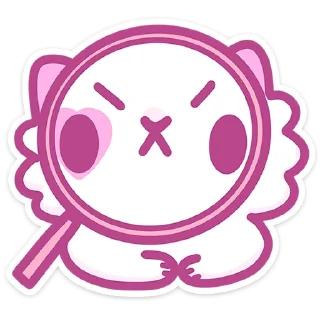 😠 Стикер «Кошечка Смешнявка» для Telegram